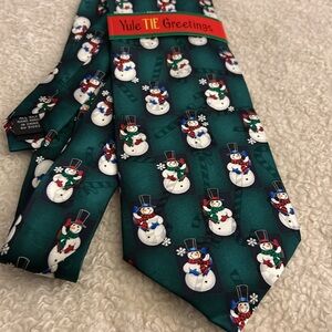 NWT Hallmark Snowman Tie